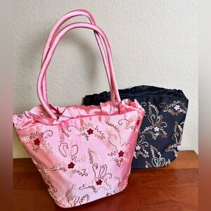 Bucket silk bag NWT